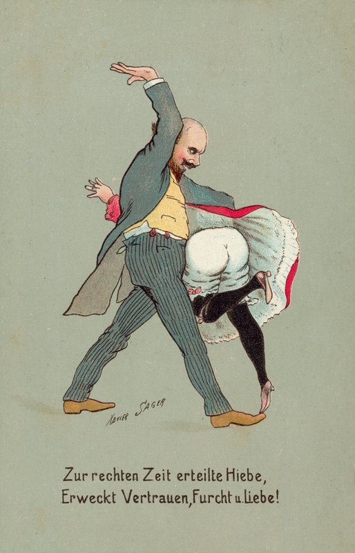 Muž mlátil dívku na dně od Xavier Sager