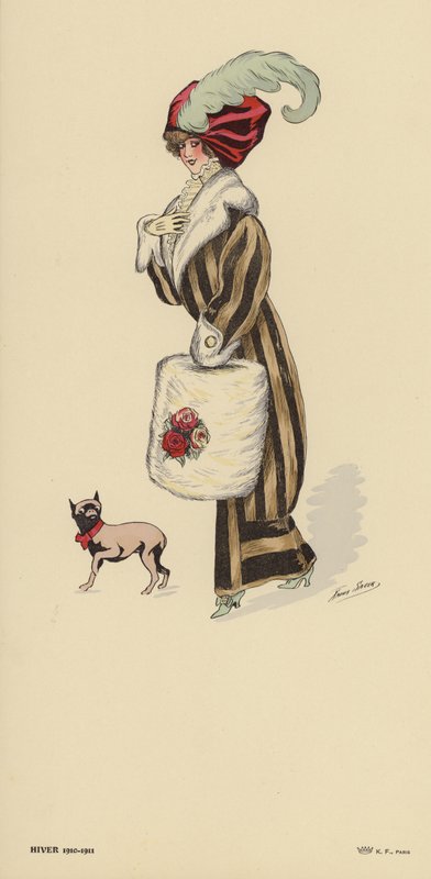 Zimní móda 1910-1911 od Xavier Sager