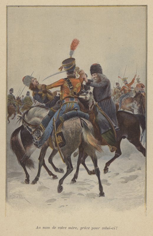 Jízda během Napoleonovy invaze do Ruska, 1812 od after Paris