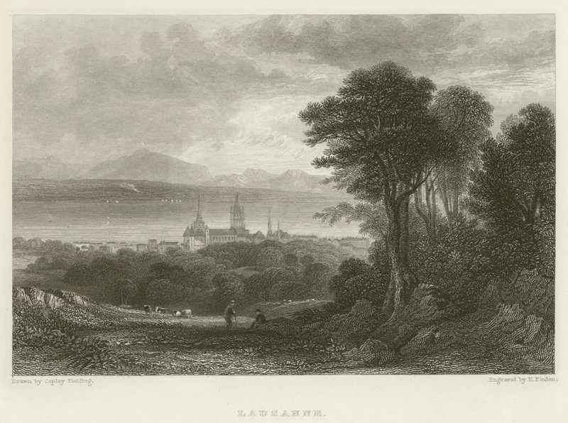 Lausanne od after A.V. Copley Fielding