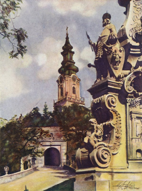 Katedrála Nyitra, Československo od after A. Langfier