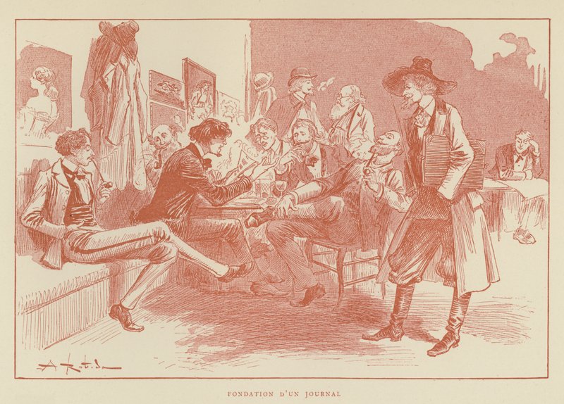 Nadace DUn Journal od after Albert Robida
