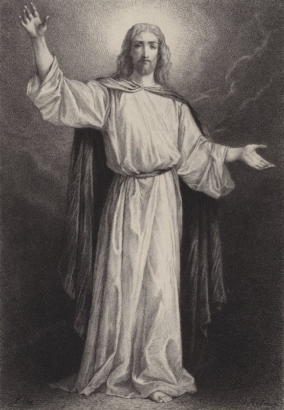Ježíš Kristus od after Albert Robida