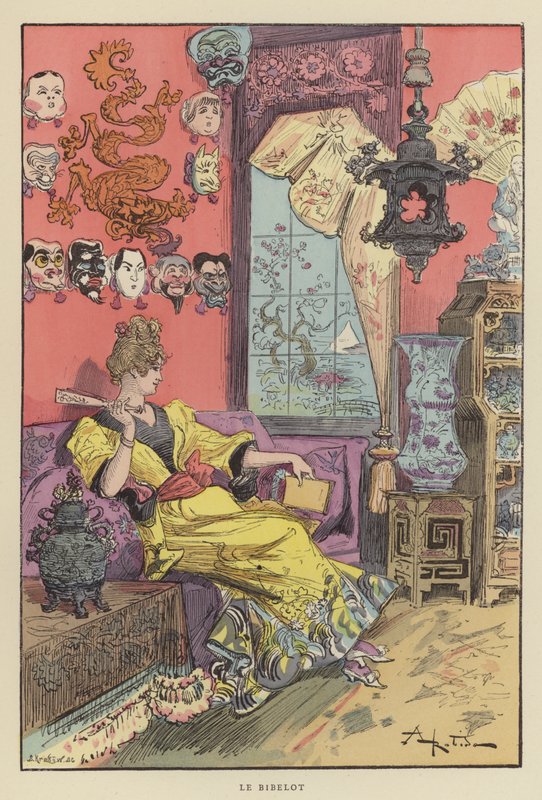 Bibelot od after Albert Robida