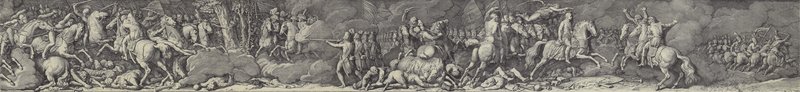 Bitva u Marenga, Itálie, 14. června 1800 od after Andrea Appiani the Elder