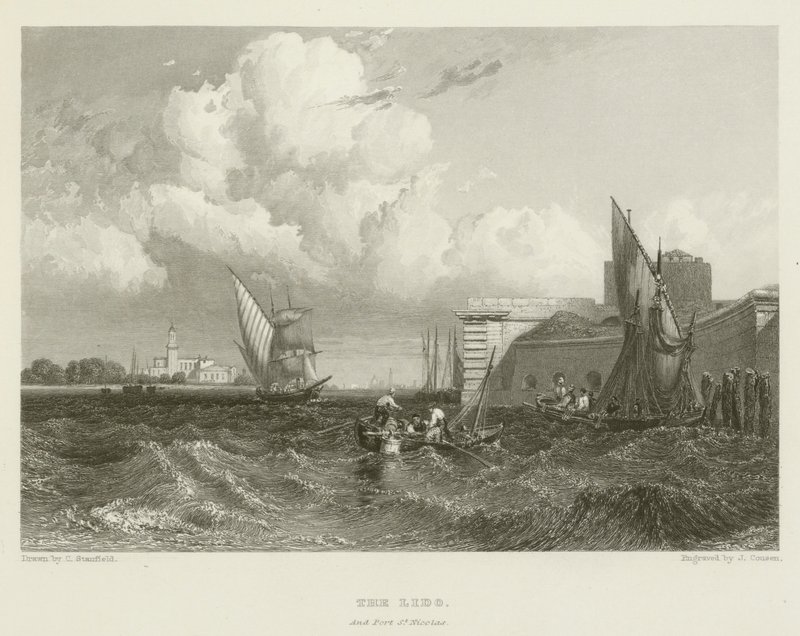 Lido a Port St Nicolas od after C. Stanfield