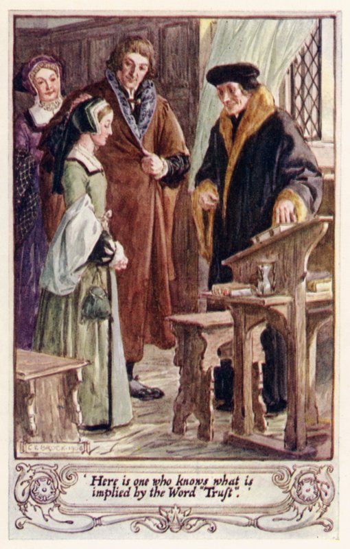 Zde je ten, kdo ví, co znamená Slovo důvěra od after Charles Edmund Brock