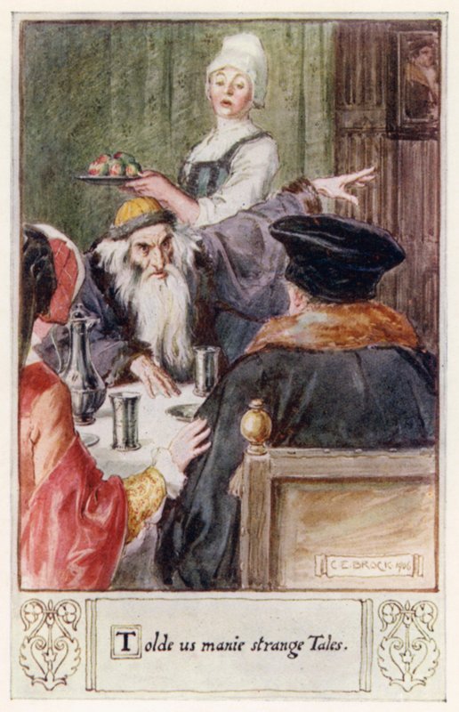 Vyprávěl nám mnoho podivných příběhů od after Charles Edmund Brock