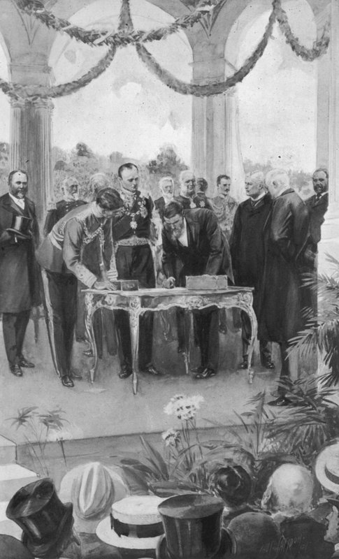 Inaugurace Australského společenství v Sydney, 1. ledna 1901 od after Charles Mills Sheldon