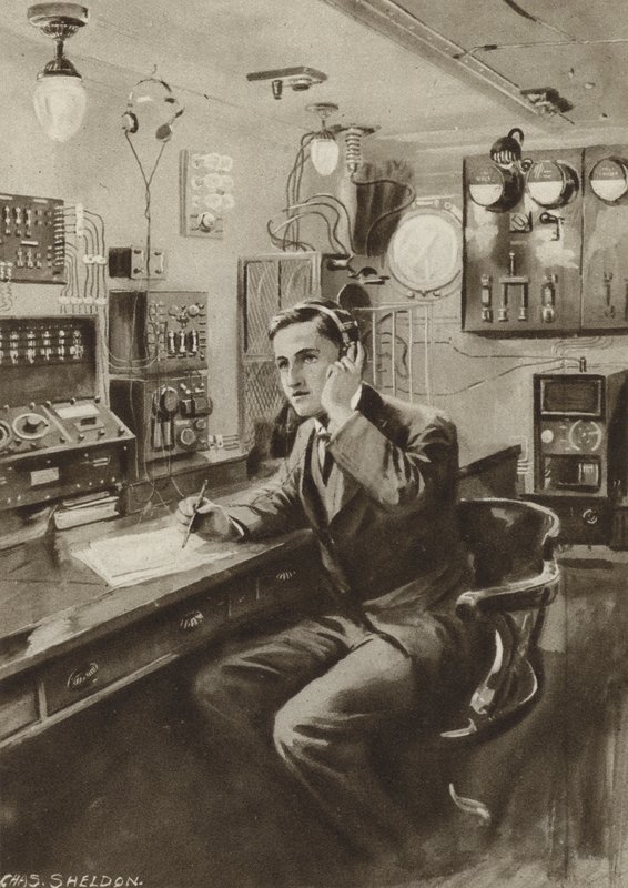 Bezdrátový operátor od after Charles Mills Sheldon