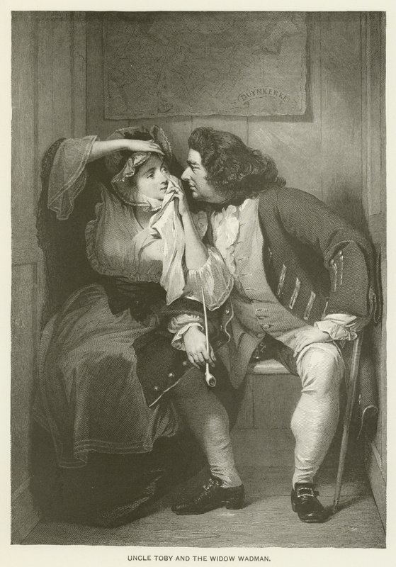 Strýc Toby a vdova Wadman od after Charles Robert Leslie