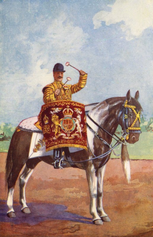 Drum Horse 1. Life Guards od after Edgar Alfred Holloway