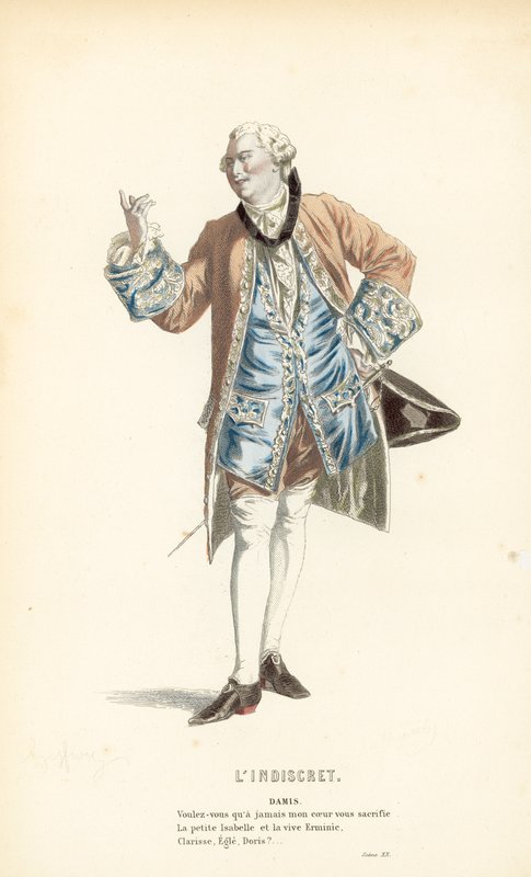 LINdiscret, Damis od after Edmond A.F. Geffroy