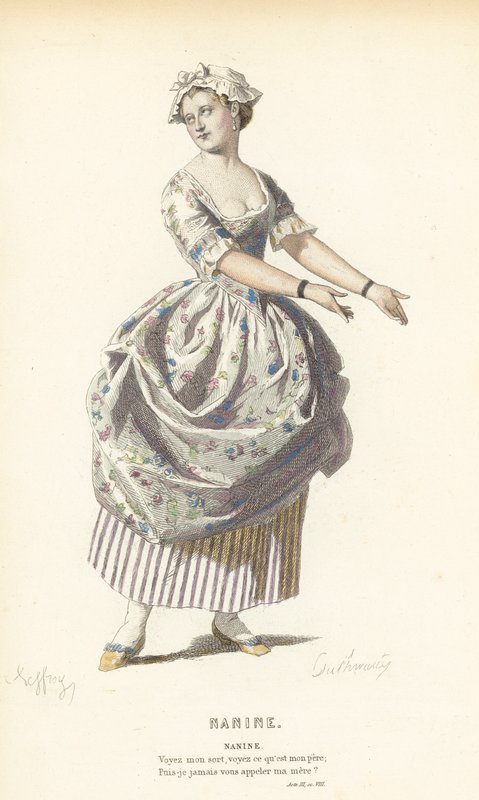 Nanine od after Edmond A.F. Geffroy