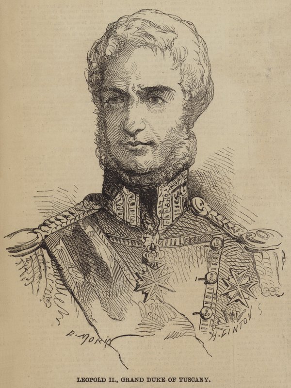 Leopold II., toskánský velkovévoda od after Edmond Morin