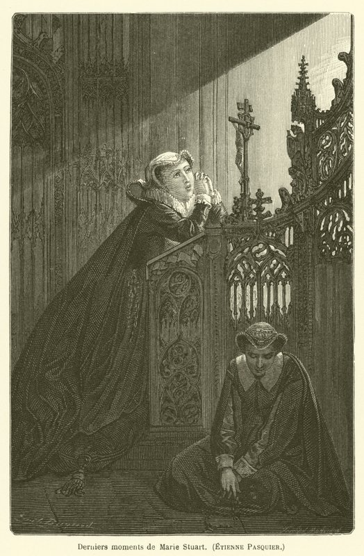 Poslední okamžiky Marie Stuartovny, Etienne Pasquier od after Emile Antoine Bayard