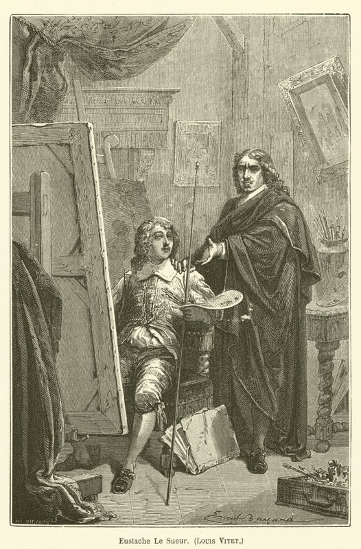 Eustache Le Sueur, Louis Vitet od after Emile Antoine Bayard