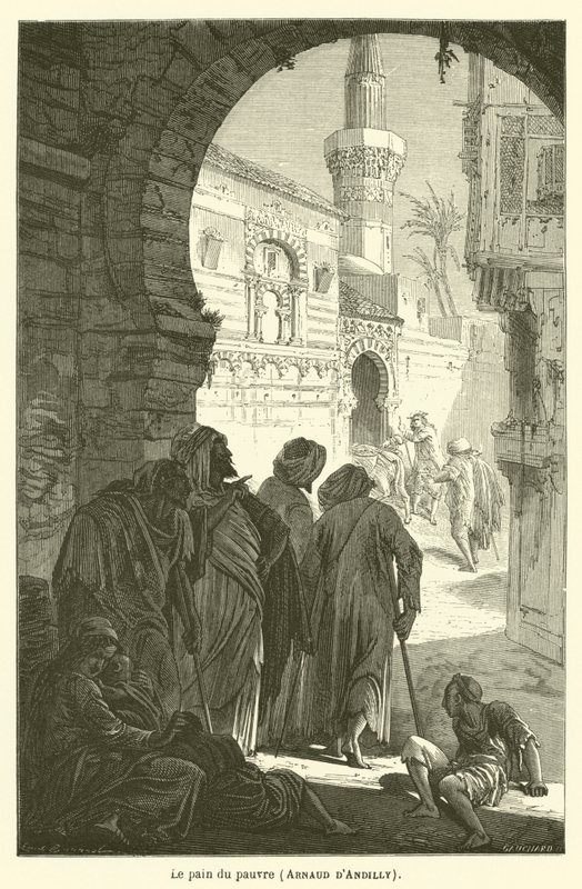 Chleba chudáka, Arnaud dAndilly od after Emile Antoine Bayard