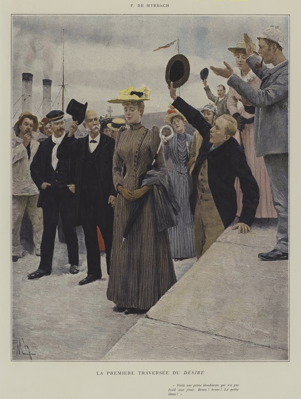 První přechod touhy od after Felicien baron de Myrbach Rheinfeld
