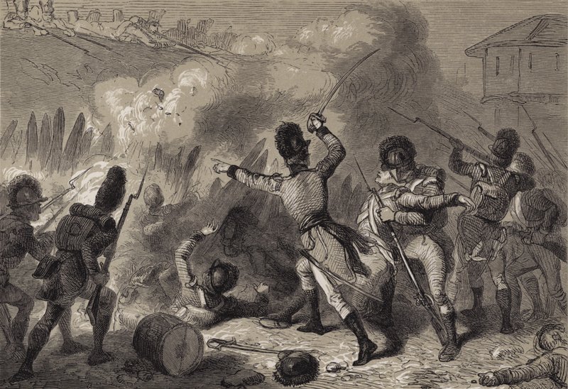 Britové odrazili ve Fort Stephenson od after Felix Octavius Carr Darley