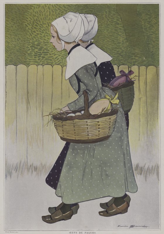 Velikonoční vajíčka od after Firmin Bouisset