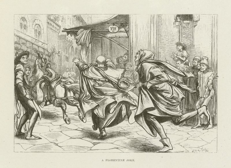 Ilustrace pro Romolu od George Eliota od after Frederic Leighton
