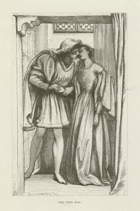 Ilustrace pro Romolu od George Eliota od after Frederic Leighton