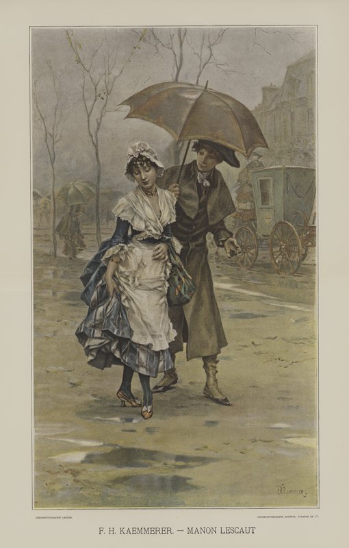 Manon Lescaut od after Frederik Hendrik Kaemmerer