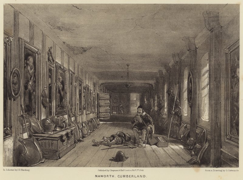 Naworth, Cumberland od after George Cattermole