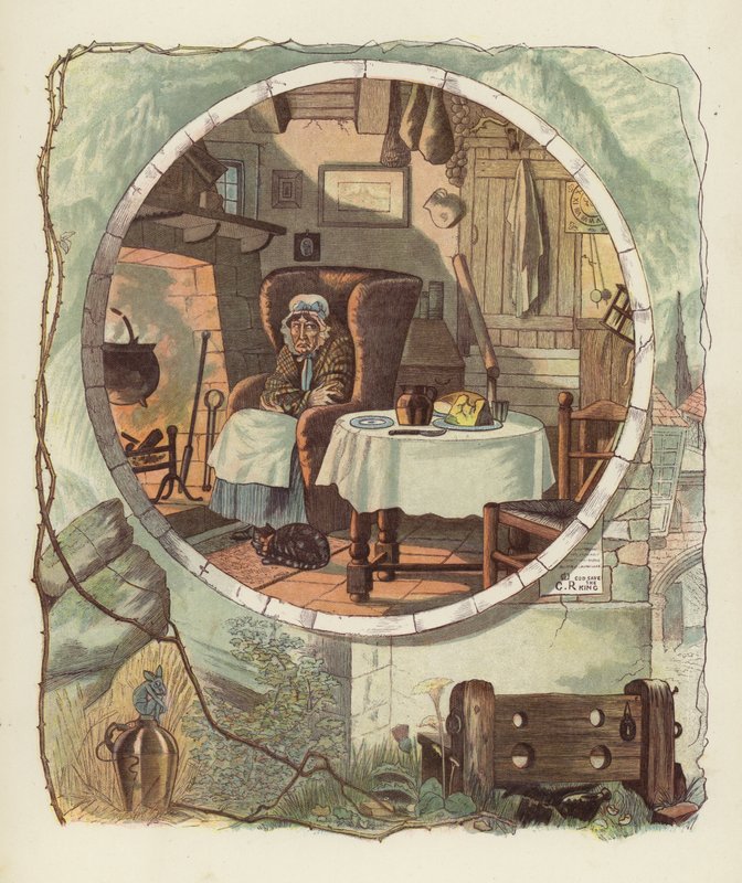 Ilustrace pro Tam OShanter od Roberta Burnse od after George Cruikshank