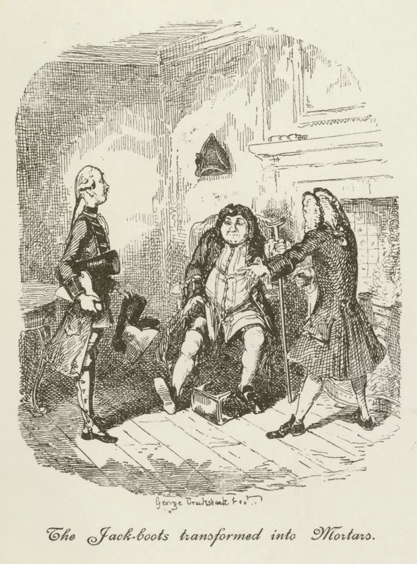 Ilustrace pro Tristram Shandy od after George Cruikshank