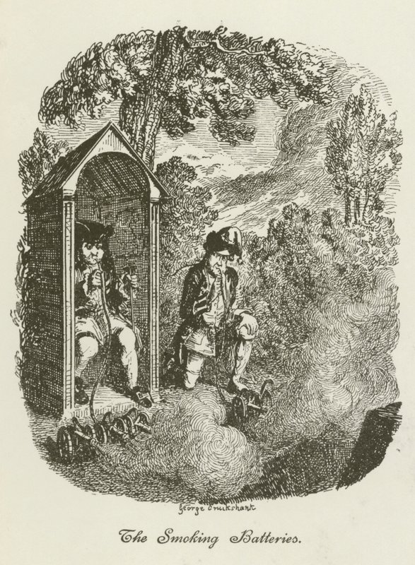 Ilustrace pro Tristram Shandy od after George Cruikshank