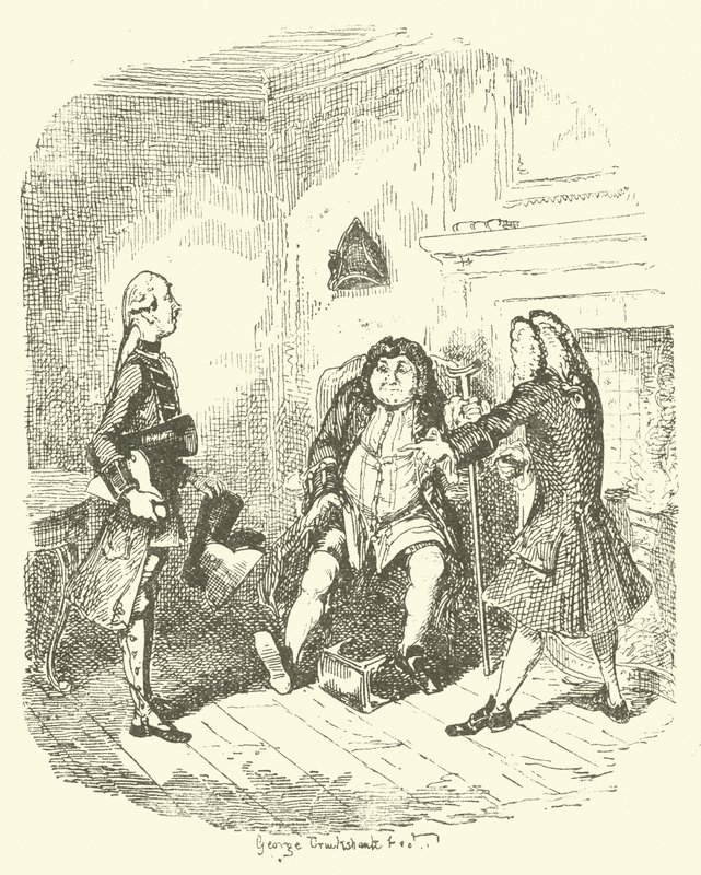Ilustrace pro Tristram Shandy od after George Cruikshank