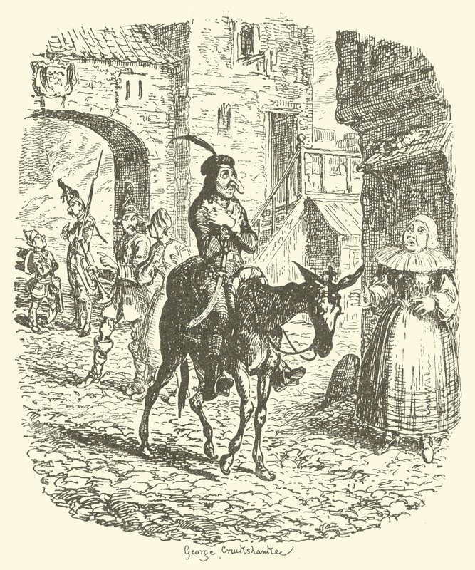 Ilustrace pro Tristram Shandy od after George Cruikshank