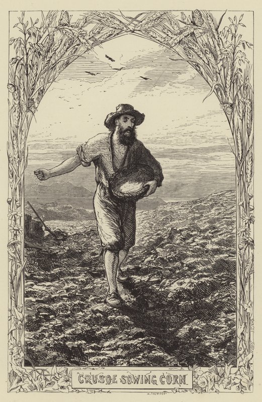 Robinson Crusoe od after George Housman Thomas