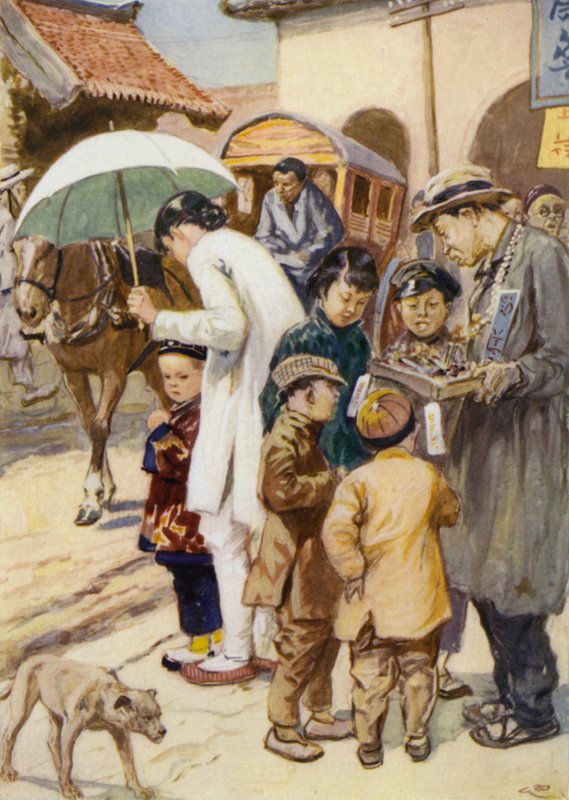 Malý Číňan od after Gordon Frederick Browne