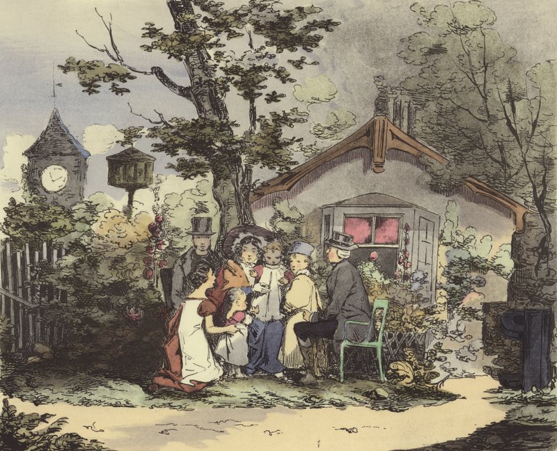 Ministr a jeho rodina od after Henri Bonaventure Monnier