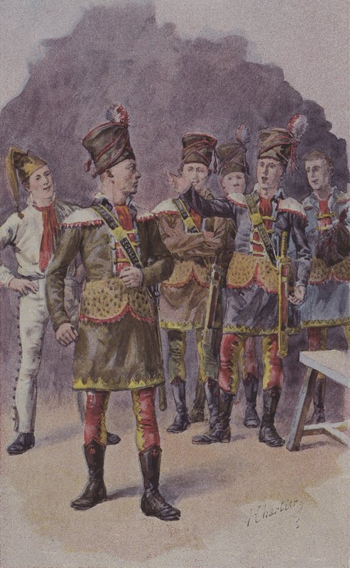 Ilustrace z Memories of the School of Mars od after Henri Georges Jacques Chartier