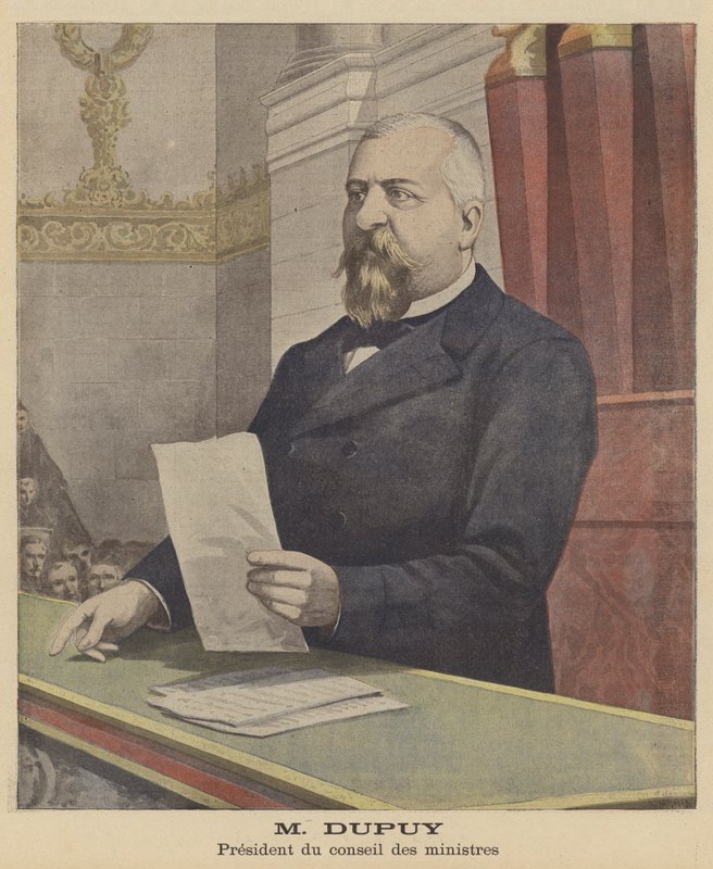 Charles Dupuy, předseda vlády Francie od after Henri Meyer