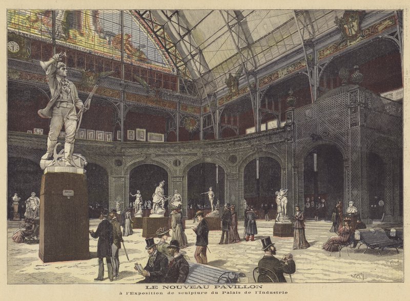 Výstava soch v novém pavilonu Palais de l