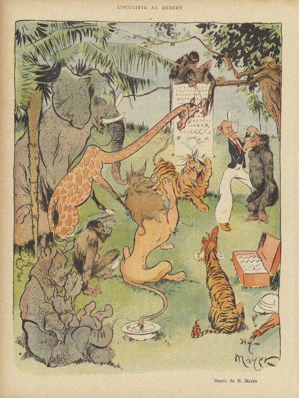 Ilustrace pro Le Rire od after Henri Meyer
