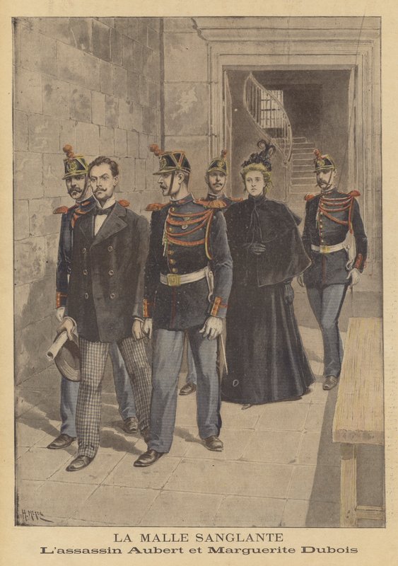 Krvavý kufr od after Henri Meyer
