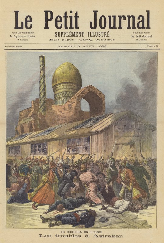 Potíže v Astrachani od after Henri Meyer