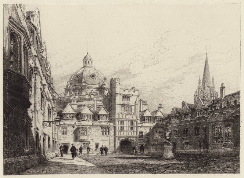 Brasenose College od after Henri Toussaint