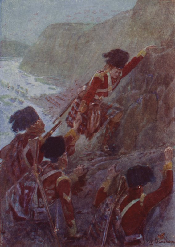Dobytí Quebecu od after Henry Sandham