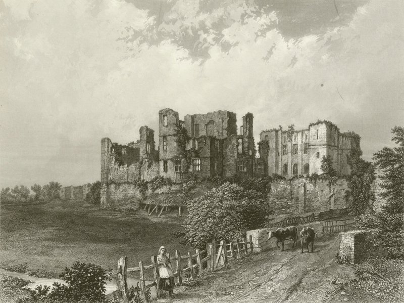 Hrad Kenilworth od Henry after Warren
