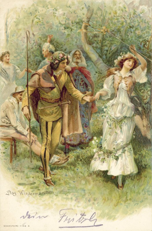 Ilustrace pro Zimní příběh od after John Henry Frederick Bacon