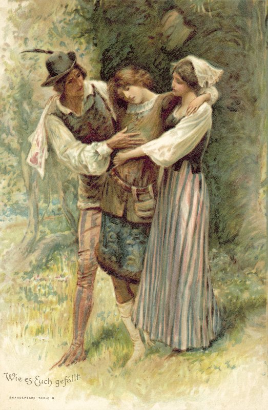 Ilustrace pro Jak se vám líbí od after John Henry Frederick Bacon