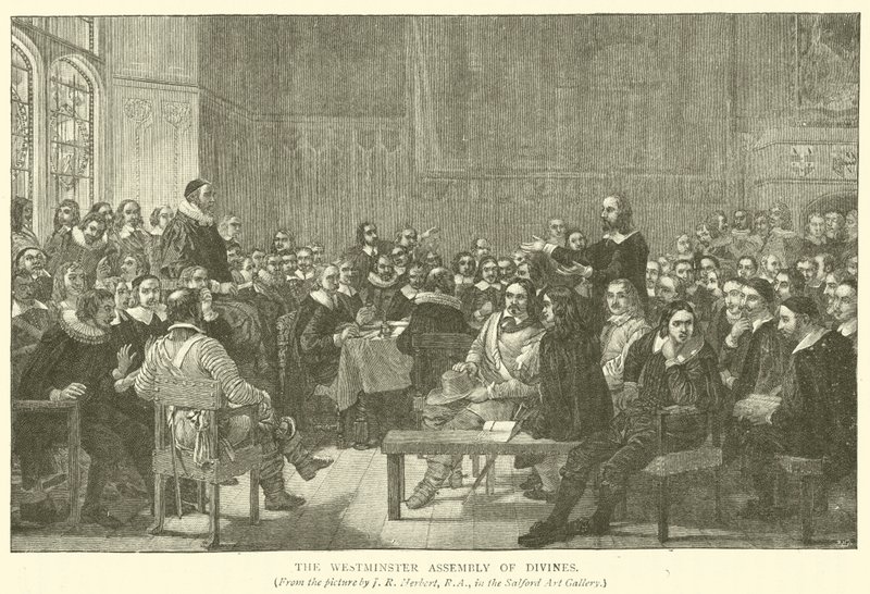 Westminsterské shromáždění bohů od after John Rogers Herbert