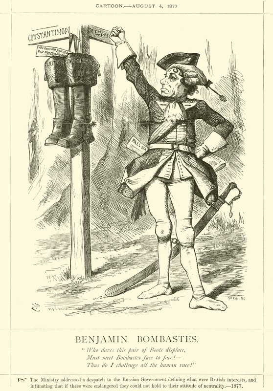 Benjamin Bombastes od after John Tenniel
